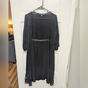 Blue Rain Midnight Black Dress